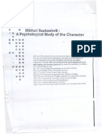 Mikhail Saakashvili - A Psychological Study of The Character