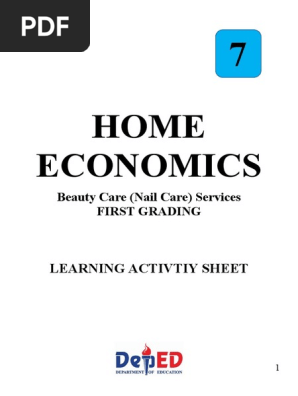 HOME-ECONOMICS-7-BeautyCare-Nail-Care-Services-Learning-Activity-Sheet- MARISSA, MANILYN, KAE and MIANNE