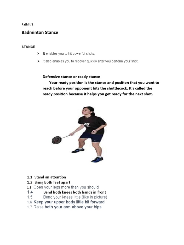 Module 2 Pathfit 3 Badminton | PDF