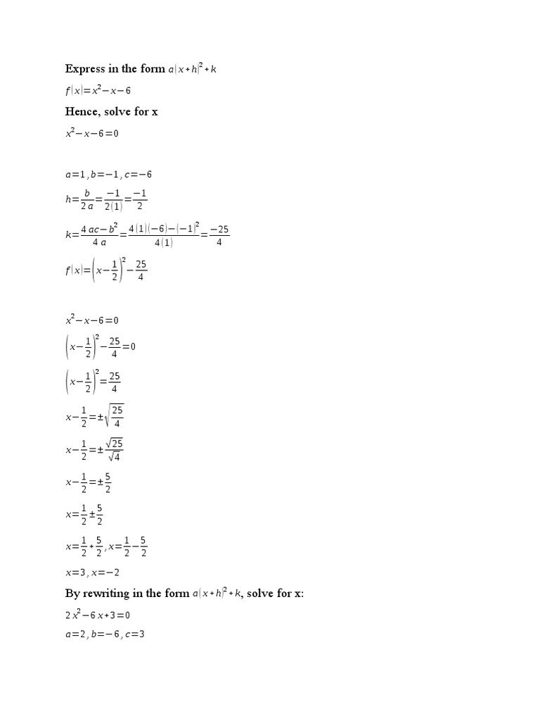 MR Fidel DaSilva - Form 4C - Mathematics - September 22, 2020 | PDF ...