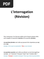 interrogation revision avancé