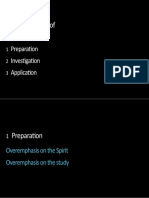 3 Processes of Biblical Interpretation: Preparation, Investigation, Application