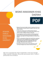 Bisnis Makanan Khas Daerah PDF