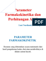 Parameter Farmakokinetika Dan Perhitungan AUC: Lusi Nurdianti.,M.Si.,Apt