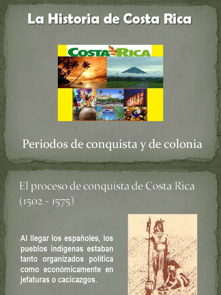 Historia Colonial de Costa Rica (1575-1821) | PDF | Costa Rica | Nueva ...