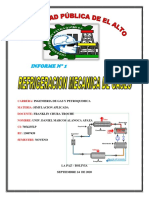 Informe Refrigeracion Mecanica de Gases PDF