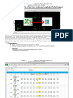 Buat Kontur DG PCL Plan Cross Section Dan Longitudinal Profile Program