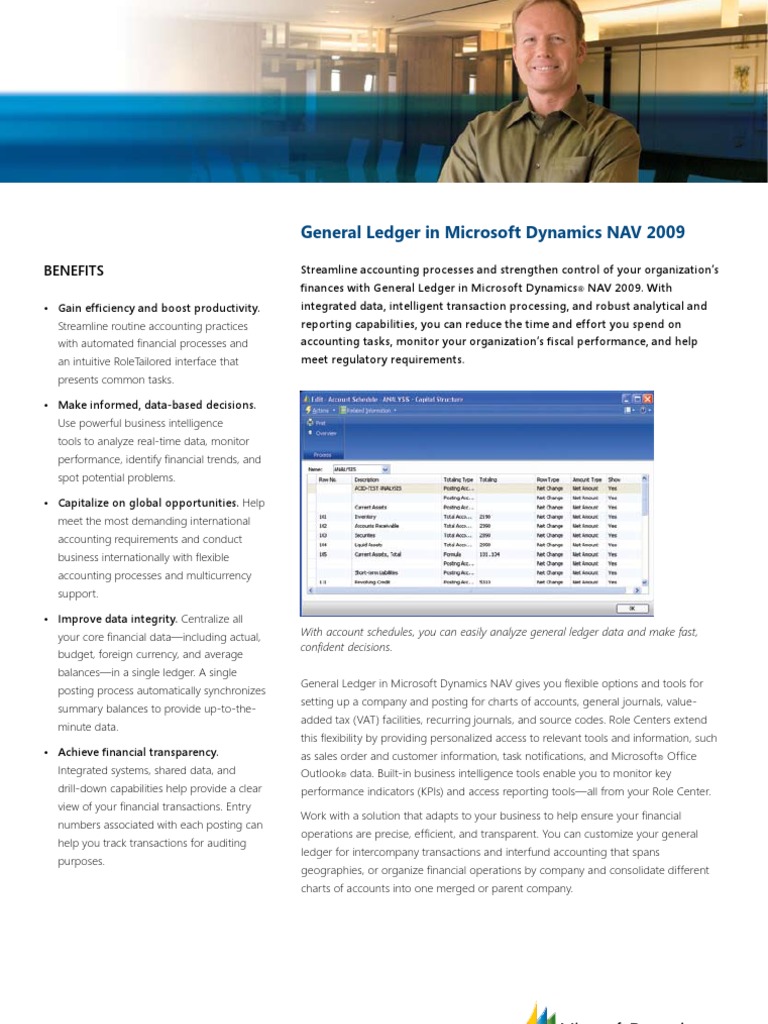 Fact Sheet - General Ledger | PDF | Finance & Money Management