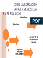 Conceptos de La Educación Universitaria en Venezuela