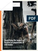 Quantifying The Impacts of Bushfire On Koalas, Insights From The 2019 2020 Fire Season Report - 1septv3