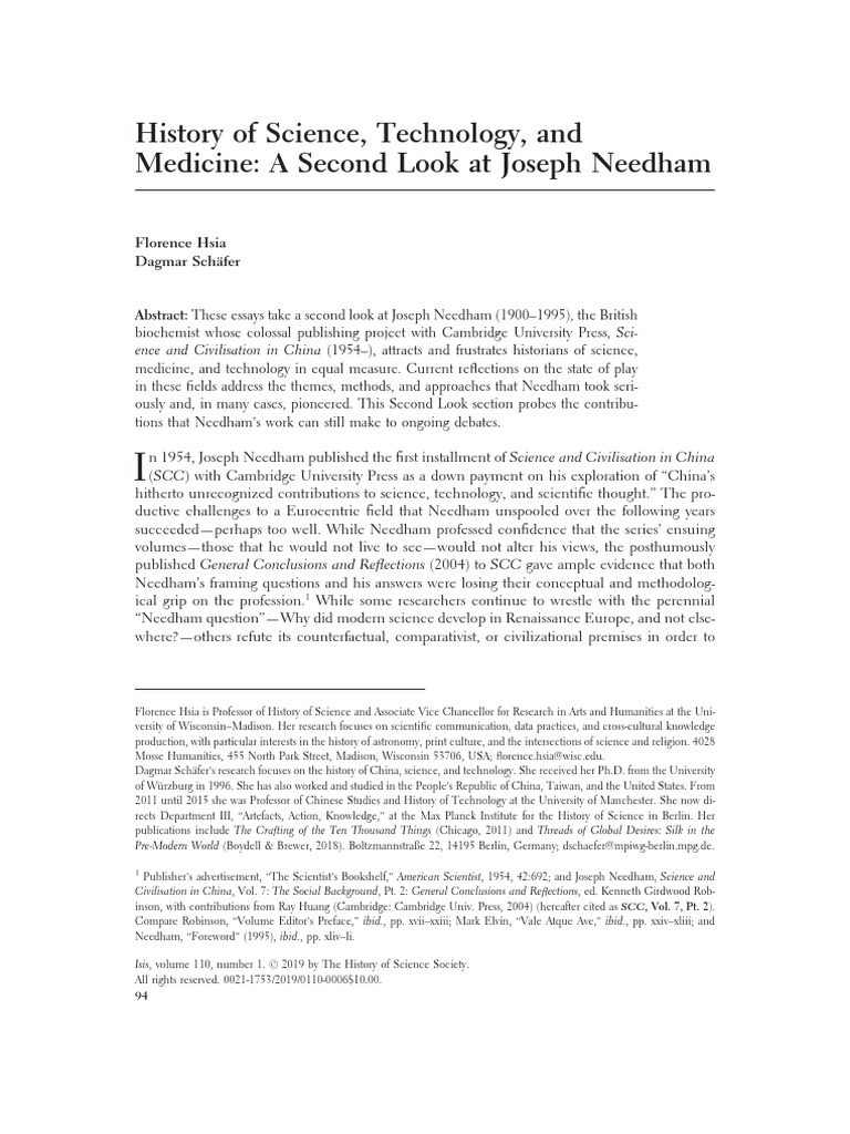 History of STM - A Second Look | PDF | History Of Science | Science