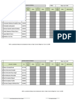 Formato de Asistencias