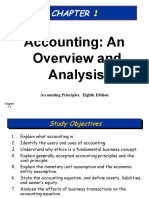 Accounting: An Overview and Analysis: Accounting Principles, Eighth Edition