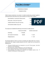 Comprehensive Problem Standard Costing PDF