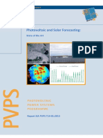 Photovoltaic and Solar Forecasting State of The Art REPORT PVPS T14 01 2013 PDF