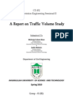 intersection volume study report