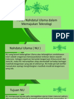 Peran Nahdatul Ulama Dalam Memajukan Teknologi