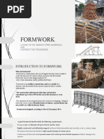 Formwork: A Study of Its Various Types, Materials AND Construction Techniques