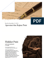 Apresiasi Dan Kajian Puisi I PDF