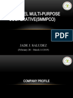 San Manuel Multi-Purpose Cooperative (Smmpco) : Jade J. Saludez