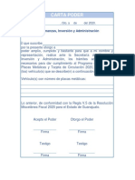 Carta Poder Simple PDF