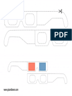 Plantilla para Gafas Anaglifo PDF