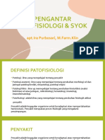 Pengantar Patofisiologi & Syok