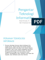 Bab 15 Perkembangan Teknologi Informasi