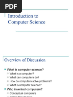 Introduction To Computer Science