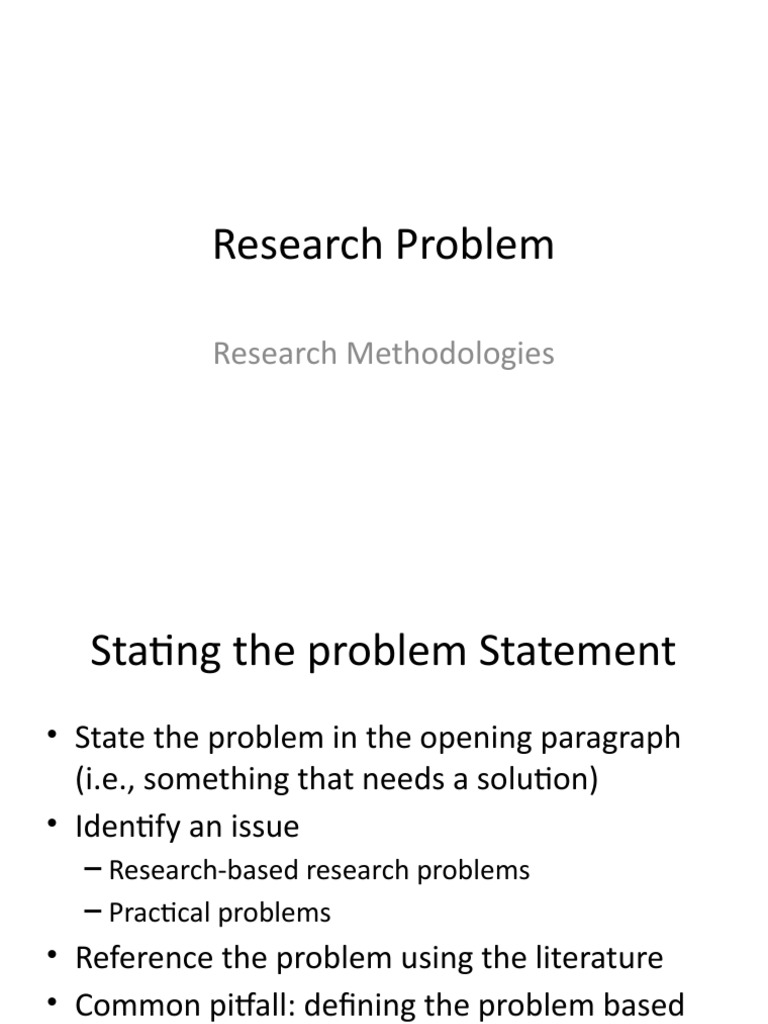 Lecture3 - Research Problem-17032020-040908am | PDF | Distance ...