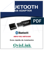 BLUETOOTH USB ADAPTER. Guía Rápida de Instalación ABT2-100 - ABT PDF Descargar Libre