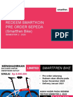 Flow Redeem Pre Order Sepeda - Smartfren Bike - 21 - 30 Sept 2020