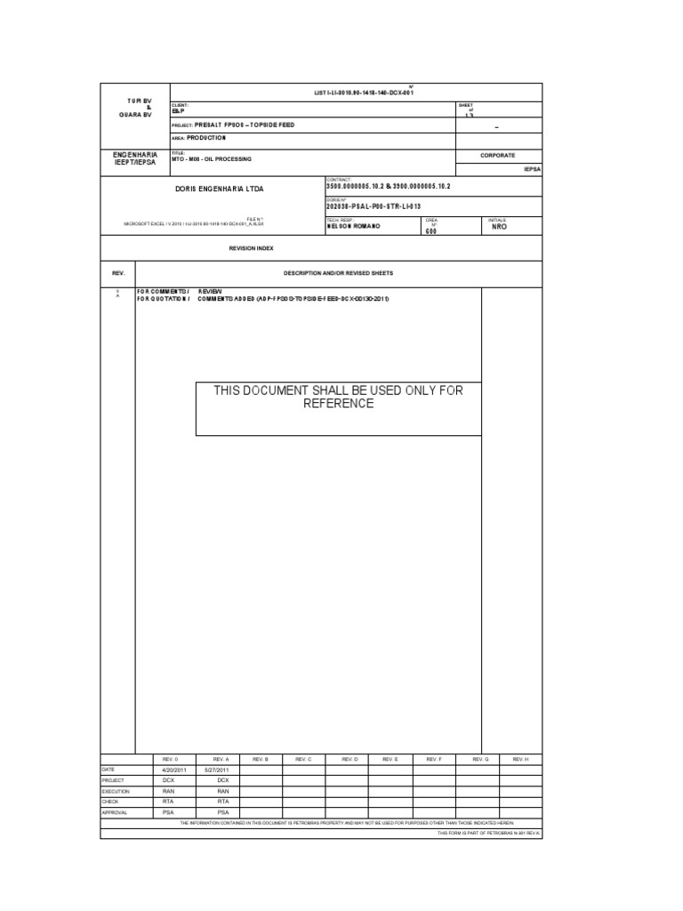 MTO for Oil Processing Project | PDF | Building Materials | Metals