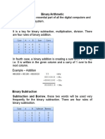 Binary Arithmatic