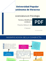 Esquema Modificacion de La Conducta