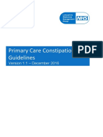 Primary Care Constipation Guidelines: Version 1.1 - December 2016