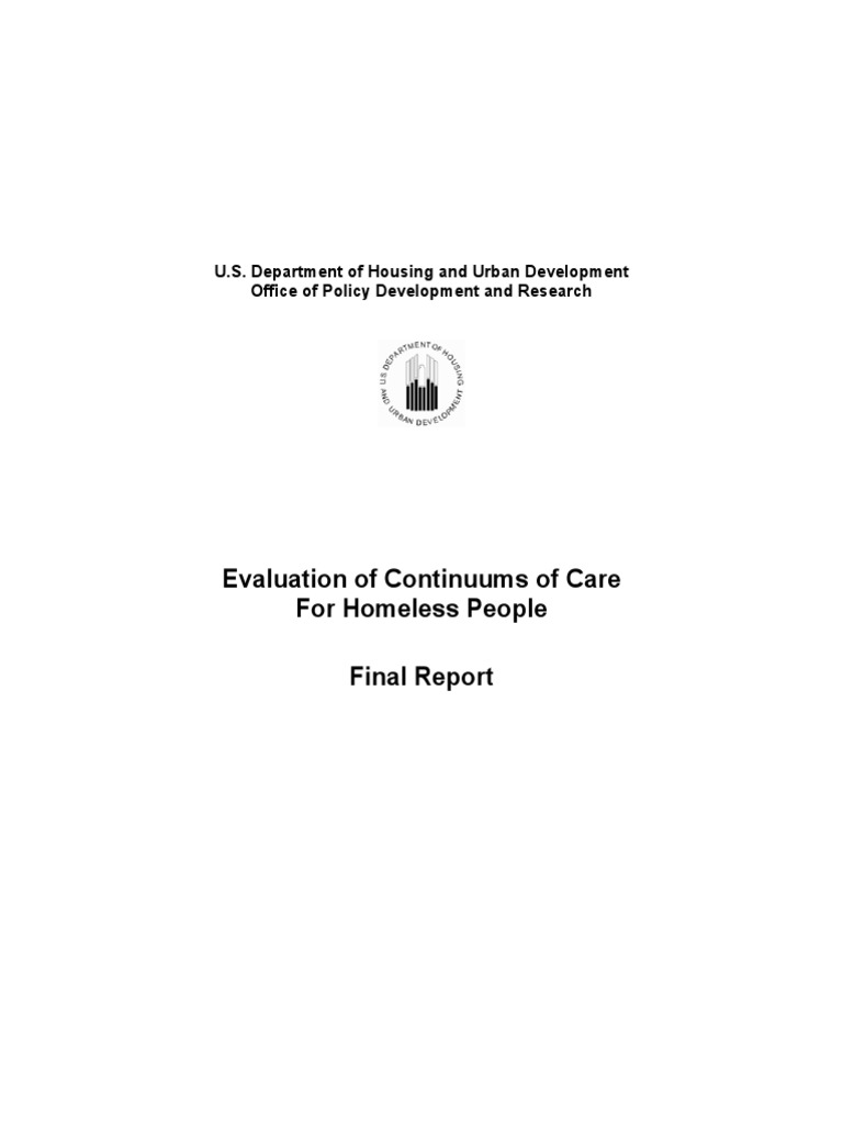 Continuums of Care PDF Homelessness County (United States)