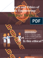 Advance Genetics - The Science and Ethics of Genetic Engineering  (Gabriela N. Fernandez).pptx