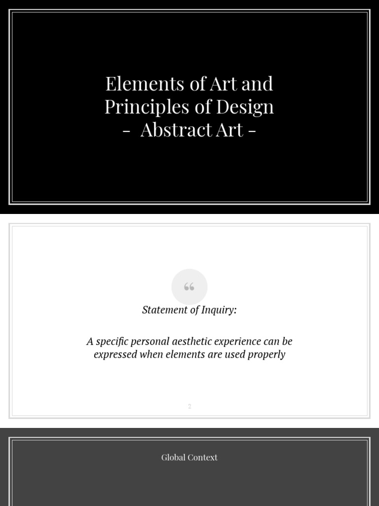 Understanding Abstract Art Principles | PDF | Abstract Art | Mind