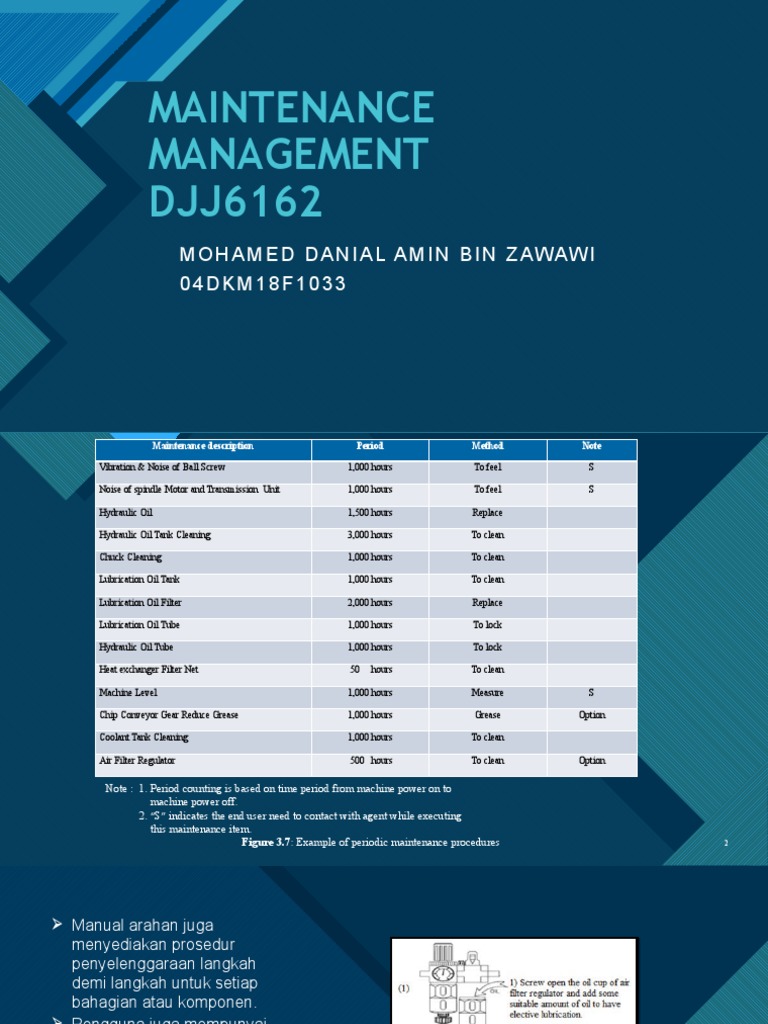 Maintenance Management | PDF