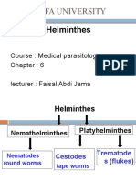 Parasitology Chapter 6