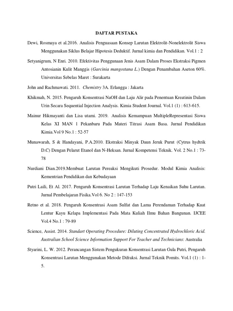 Daftar Pustaka TM | PDF | Sains & Matematika