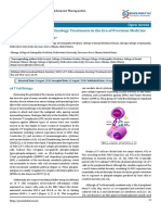 γδ T Cells as Immuno-Oncology Treatments in the Era of Precision MedicineHarnessing the potential of the immune system to treat cancers has been the goal of many scientific investigations in the last few decades. Recent advances in cancer biology and immunology have allowed for cancer immunotherapy to become a reality. The premise of cancer immunotherapy is to stimulate the patient’s own immune system to attack and reject the malignant cells, sparing normal surrounding tissues.