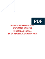 Manual de Preguntas y Respuestas Sobre La Sistema Dominicano de Seguridad Social