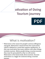 The Motivation of Doing Tourism Journey - Pengantar Pariwisata