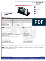 KJDD220 diesel generator specifications