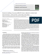 Numerical Modeling of Masonry-Infilled RC Frames Subjected To Seismic Loads - 2011