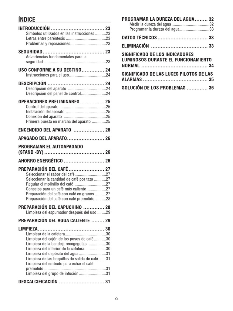 Manual de usuario DeLonghi Magnifica ESAM 4200.S EX1 (Español - 216 páginas)