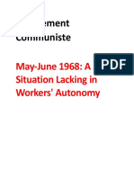 Mouvement Communiste - May-June 1968 PDF