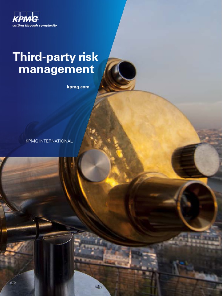KPMG TPRM PDF | PDF | Money Laundering | Due Diligence